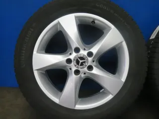 Original Mercedes V-Klasse Typ W447 bis 02/2024 Mercedes Vito Typ 447 Winterräder 17 Zoll 5-Speichen-Rad RDKS Silber Winterreifen gebraucht - Bild 15