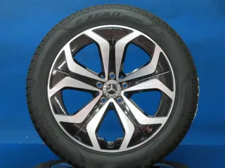 Original Mercedes E-Klasse All Terrain Baureihe S214 19 Zoll 5-Speichen-Design Winterräder + RDKS Alufelgen A2144014000 Schwarz Winterreifen 100% - Bild 1
