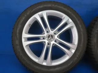 Original A-Klasse Typ W177 B-Klasse Typ W247 CLA Typ C118 + Shooting Brake Typ X118 17 Zoll 10-Speichen-Rad Winterräder + RDKS A1774010300 Silber Winterreifen ca. 4x 6 mm - Bild 11