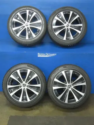Original Mercedes E-Klasse Limousine + T-Modell Mercedes E-Klasse 300DE + E Mercedes E-Klasse Coupe 18 Zoll 5-Speichen-Rad Winterräder A2134013700 + A2134015300 Winterreifen - Bild 17