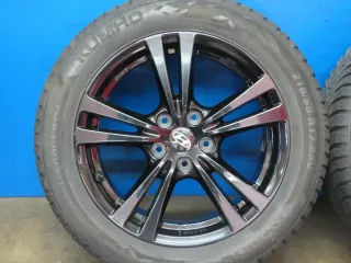 Original Hyundai Kona Typ OS Winterräder Alufelgen 17 Zoll 5-Doppelspeichen-Design Winterräder + RDKS HMD01 70743 Schwarz Winterreifen 2x 5,7 mm / 2x 7,2 mm - Bild 15