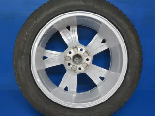 Original Skoda Octavia IV Typ NX 17 Zoll Lyra Winterräder Alufelgen 5E3601025AC Silber Winterreifen 2x 6,2 mm / 2x 5,8 mm - Bild 4
