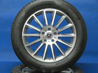 Original Mercedes Benz G-Klasse 20 Zoll Alufelgen AMG-Vielspeichen-Design Winterräder + RDKS A4634011700 Grau Winterreifen 2x 6 mm / 2x 6,6 mm - Bild 2