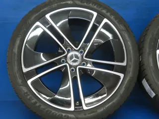 Original Mercedes-Benz CLE 236 / Coupé & Cabrio 19 Zoll 5-Speichen-Felge Winterräder + RDKS Alufelgen A2364014100 Schwarz Winterreifen - Bild 9
