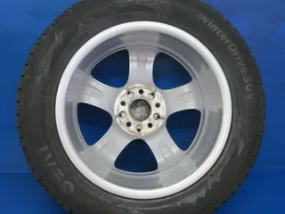 Original Mercedes V-Klasse Typ W447 ab 03/2024 Mercedes Vito Typ 447 Mercedes Vito Tourer Typ 447 17 Zoll Winterräder + RDKS Alufelgen A4474012200 Silber Winterreifen - Bild 4