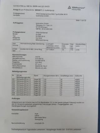 Mercedes GLC Typ 253 Winterreifen Winterräder Alufelgen 18 Zoll Kompletträder gebraucht - Bild 12