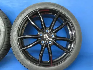 VW Golf VII + VIII Cupra Leon Seat Leon Typ KL + 5F Audi A3 Winterräder 18 Zoll Alufelgen Rial X12  Schwarz Winterreifen 100% - Bild 6