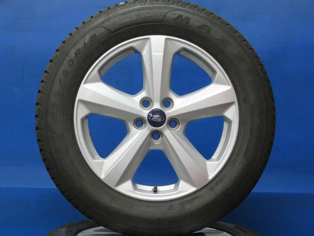 Original Ford Edge 18 Zoll 5-Speichen-Design Winterräder + RDKS Alufelgen EM2C-D1A Winterreifen 4x 7 mm - Bild 1