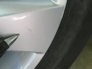 Original Mercedes V-Klasse Typ W447 bis 02/2024 Mercedes Vito Typ 447 Winterräder 17 Zoll 5-Speichen-Rad RDKS Silber Winterreifen gebraucht - Bild 20