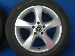 Original Mercedes V-Klasse Typ W447 bis 02/2024 Mercedes Vito Typ 447 Winterräder 17 Zoll 5-Speichen-Rad RDKS Alufelgen A4474012200 Silber Winterreifen 4x 7,7 mm - Bild 7