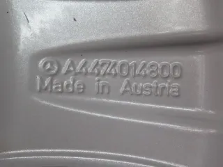 Original Mercedes V-Klasse Typ W447 bis 02/2024 Mercedes Vito Typ 447 Mercedes Vito Tourer Typ 447 17 Zoll 5-Speichen-Rad Winterräder + RDKS Alufelgen A4474014800 Silber - Bild 4