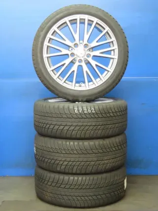 Original Mercedes A-Klasse Mercedes B-Klasse Mercedes CLA 18 Zoll Y-Speichen-Rad Winterräder + RDKS A1774010600 Termolit-metallic Winterreifen - Bild 1