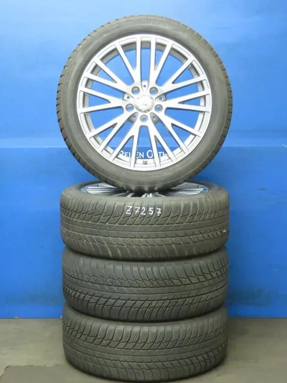 Original Mercedes A-Klasse Mercedes B-Klasse Mercedes CLA 18 Zoll Y-Speichen-Rad Winterräder + RDKS A1774010600 Termolit-metallic Winterreifen - Bild 1