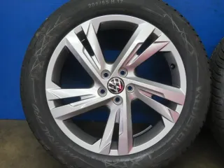 Original VW T-Cross VW Taigo 17 Zoll Valencia Winterräder Alufelgen 2G7601025E Anthrazit Winterreifen100% - Bild 13