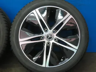 Original Mercedes A-Klasse Mercedes B-Klasse Mercedes CLA 18 Zoll 5-Speichen-Rad Winterräder + RDKS A1774010500 Schwarz Winterreifen - Bild 11