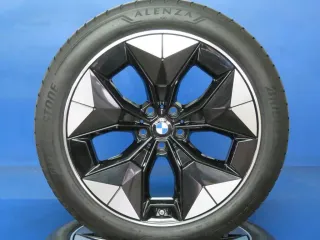 Original BMW iX3 20 Zoll Aerodynamikrad Sommerräder + RDKS 6894844 Schwarz 99,9% - Bild 1