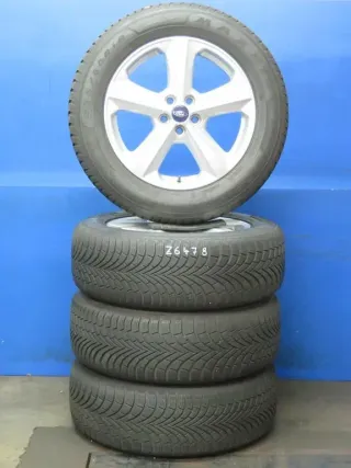 Original Ford Edge 18 Zoll 5-Speichen-Design Winterräder + RDKS Alufelgen EM2C-D1A Winterreifen 4x 7 mm - Bild 2