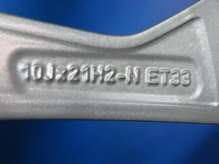 Original Mercedes Benz G63 AMG Baureihe 465 Fahrzeugtyp 463A 21 Zoll AMG-5-Doppelspeichen-Design Winterräder + RDKS Felgen A4634011900 Grau Winterreifen 2x 5,7 mm / 2x 6,6 mm - Bild 8