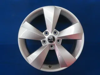 Original Skoda Kodiaq Typ NS Skoda Kodiaq II Typ PS Alufelgen 17 Zoll Nanuq Alufelgen 565601025J + Nabendeckel - Bild 3