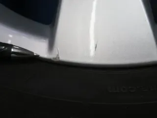 Original Mercedes V-Klasse Typ W447 bis 02/2024 Mercedes Vito Typ 447 Winterräder 17 Zoll 5-Speichen-Rad RDKS Silber Winterreifen gebraucht - Bild 11