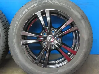 Original Hyundai Kona Typ OS Winterräder Alufelgen 16 Zoll 5-Doppelspeichen-Design Winterräder + RDKS HMD01 65645 Schwarz Winterreifen 2x 5 mm / 2x 6 mm - Bild 14