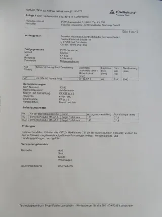 Skoda Octavia IV Typ NX VW Touran II VW T-Roc VW Caddy V Winterräder Alufelgen 16 Zoll CMS C22 Silber Winterreifen - Bild 14
