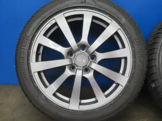 Audi A3 Typ GY + 8V Seat Leon Typ 5F + KL VW Golf 7 + 8 Skoda Octavia III 17 Zoll RP4 Winterräder Alufelgen RP4-7017 Grau Winterreifen 2x 6,3 mm / 2x 7,4 mm - Bild 14