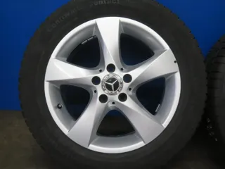 Original Mercedes V-Klasse Typ W447 bis 02/2024 Mercedes Vito Typ 447 Winterräder 17 Zoll 5-Speichen-Rad RDKS Silber Winterreifen gebraucht - Bild 17