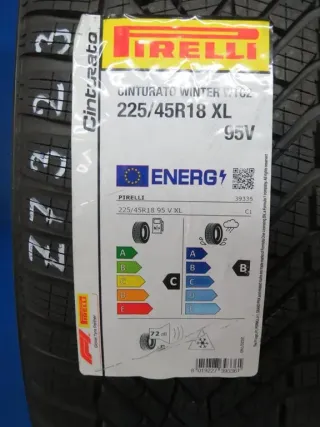 Original Mercedes A-Klasse Mercedes B-Klasse Mercedes CLA 18 Zoll Y-Speichen-Rad Winterräder + RDKS Alufelgen A1774010600 Termolit-metallic 2x Winterreifen neu - Bild 5