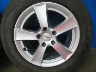 VW Passat Typ B8 VW T-Roc Winterräder Alufelgen 16 Zoll Silber Winterreifen 2x 8 mm / 2x 7,5 mm - Bild 10