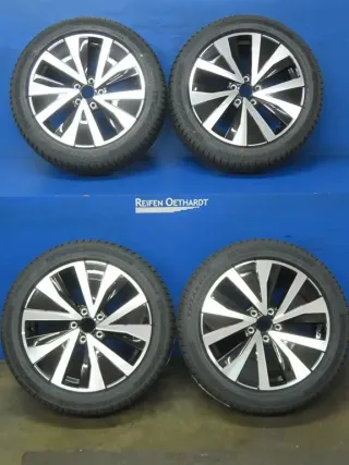 NEU Original VW T-Roc II Typ A2 18 Zoll 5-V-Speichen-Design Winterräder Alufelgen 2GJ601025B Schwarz Winterreifen - Bild 13