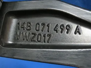 Original VW ID.7 19 Zoll Winterräder Alufelgen Hudson 14B071499 Schwarz Winterreifen 2x 8,4 mm 2x 7,2 mm - Bild 9