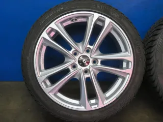 Original Kia Ceed Typ CD Winterräder Alufelgen 18 Zoll 5-Doppelspeichen-Design Winterräder + RDKS KH27 7518 Silber Winterreifen 2x 6 mm / 2x 8 mm - Bild 17