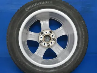 Original Mercedes V-Klasse Typ W447 bis 02/2024 Mercedes Vito Typ 447 Winterräder 17 Zoll 5-Speichen-Rad RDKS Alufelgen A4474012200 Silber Winterreifen 4x 7,7 mm - Bild 4