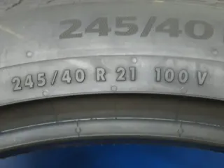 4x Winterreifen 245/40 R21 100V XL AO Continental Winter Contact TS860S 2224 2x 5,5 mm / 2x 6 mm - Bild 9