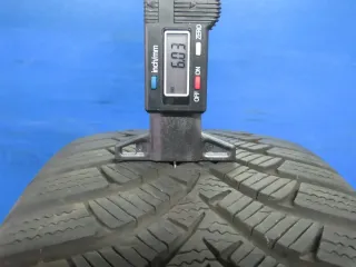Original VW T-Cross VW Taigo Skoda Kamiq Winterräder 16 Zoll Stahlfelge 2Q0601027 Schwarz Winterreifen 2x 5 mm 2x 6 mm - Bild 8