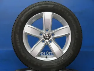 Original VW T-Roc 16 Zoll Corvara Winterräder Alufelgen 2GA601025Q Silber Winterreifen 4x 7 mm - Bild 1
