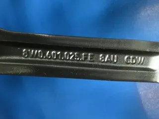 Original Audi RS5 Audi RS4 20 Zoll 5-Segmentspeichen-Evo Winterräder + RDKS Alufelgen 8W0601025FE Schwarz Winterreifen 4x 5,5 mm - Bild 6