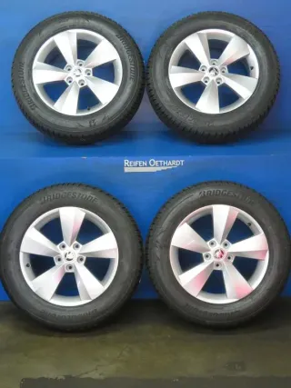 NEU Original Skoda Kodiaq 17 Zoll Nanuq Winterräder Alufelgen 565601025J Silber Winterreifen - Bild 14