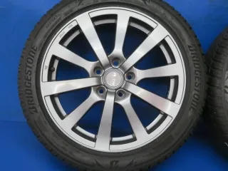 Audi A3 Typ GY + 8V Seat Leon Typ 5F + KL VW Golf 7 + 8 Skoda Octavia III 17 Zoll RP4 Winterräder Alufelgen RP4-7017 Grau Winterreifen 2x 6,3 mm / 2x 7,4 mm - Bild 10
