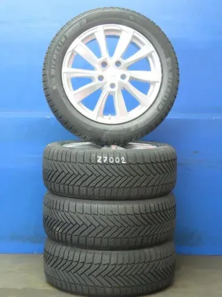 Skoda Superb III Typ 3T Skoda Superb IV Typ NZ Winterräder Alufelgen 17 Zoll  Z89 707 42R Silber Winterreifen 100% Komplettradsatz - Bild 2