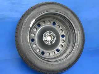 Original VW ID.3 18 Zoll Stahlrad Winterräder 1EA601027.. Schwarz Winterreifen 4x 8 mm - Bild 4