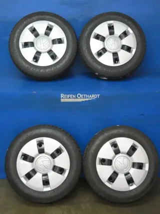 Original VW Up Seat Mii Skoda Citigo 14 Zoll Stahlrad Winterräder 1S0601027.... Schwarz Winterreifen 2x 5 mm / 2x 7,2 mm - Bild 11