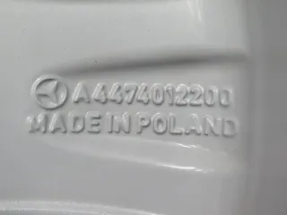 Original Mercedes V-Klasse Typ W447 bis 02/2024 Mercedes Vito Typ 447 Winterräder 17 Zoll 5-Speichen-Rad RDKS Silber Winterreifen gebraucht - Bild 5