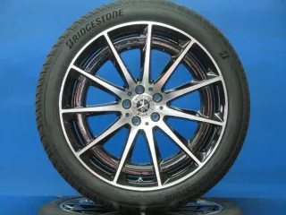 Original Mercedes Benz EQS + EQS 53 AMG Limousine V297 21 Zoll AMG Vielspeichen-Rad Winterräder + RDKS A2974011400 Schwarz Winterreifen 2x 6,3 mm / 2x 7 mm - Bild 2