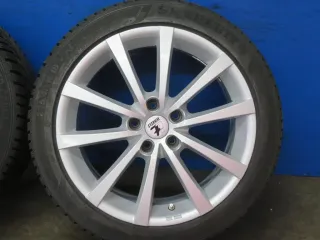 VW Passat VW T-Roc Seat Ateca Skoda Karoq Skoda Octavia Winterräder gebraucht Winterreifen Alufelgen 18 Zoll - Bild 13