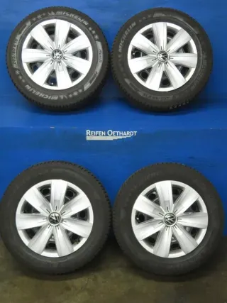 Original VW T-Roc Audi Q2 16 Zoll Stahlrad Winterräder 5Q0601027CJ Schwarz Winterreifen Michelin 2x 6 mm / 2x 6,3 mm - Bild 11