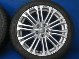 Original Audi A5 Typ B9 / F5.. Audi S5 18 Zoll 10-Doppelspeichen-Rad Winterräder Alufelgen 8W0601025EE Silber Winterreifen 2x 7,7 mm / 2x 8,2 mm - Bild 11