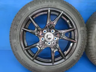Original CLA-Klasse + Shooting Brake C174 / X174 Fahrzeugtyp MMCLAH Baureihe 1783 / 1786 17 Zoll Winterräder + RDKS A1744010000 Winterreifen 2x 6,7 mm / 2x 7,2 mm - Bild 7