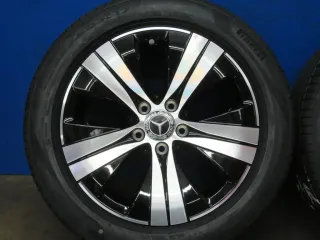 NEU Original Mercedes C-Klasse Limousine + T-Modell Typ 206 17 Zoll 5-Speichen-Design Sommerräder + RDKS Alufelgen A2064017100 Schwarz Sommerreifen - Bild 9